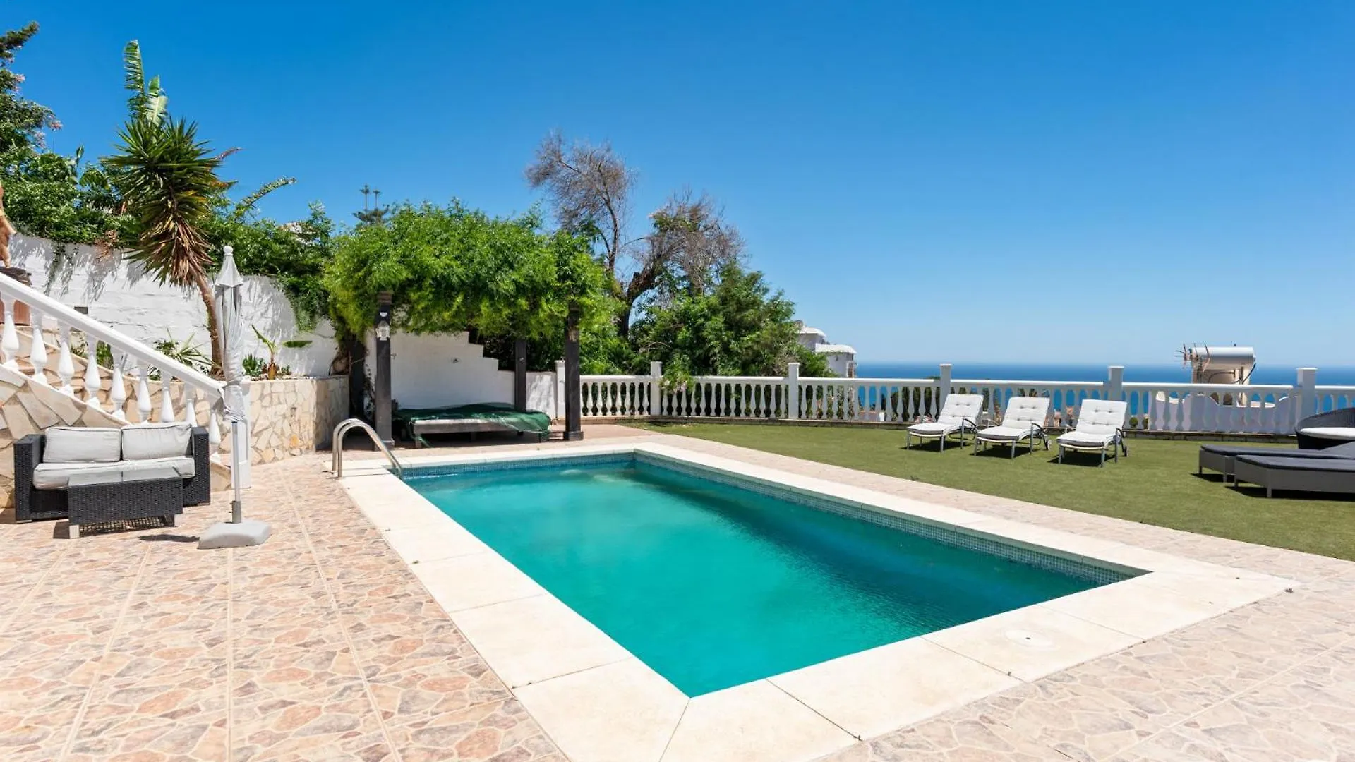 Villa De Haro - Garden, Terrace, Pool & Sea View Fuengirola