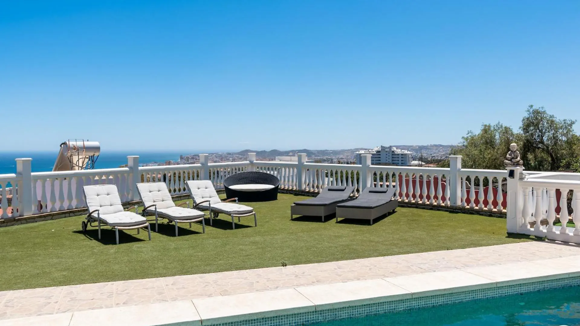 Villa De Haro - Garden, Terrace, Pool & Sea View Fuengirola