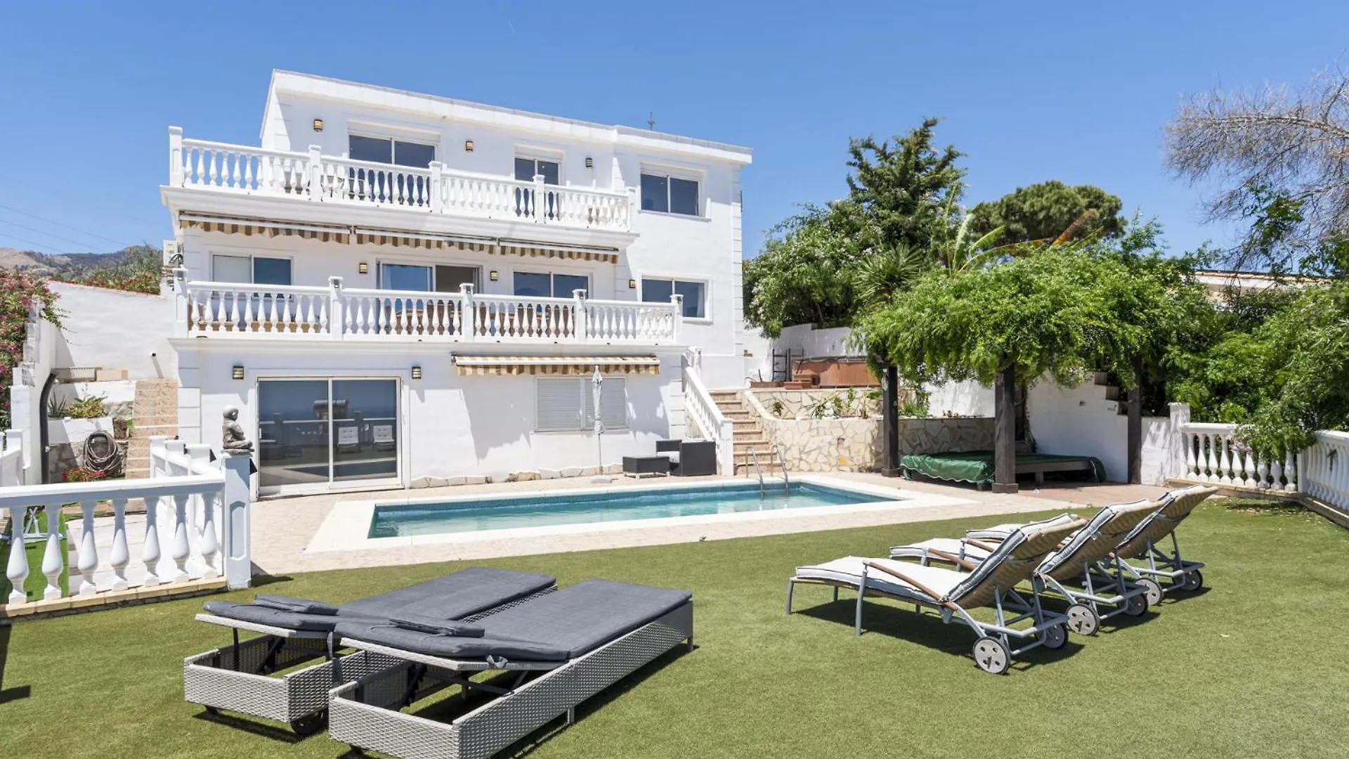 Villa De Haro - Garden, Terrace, Pool & Sea View Fuengirola